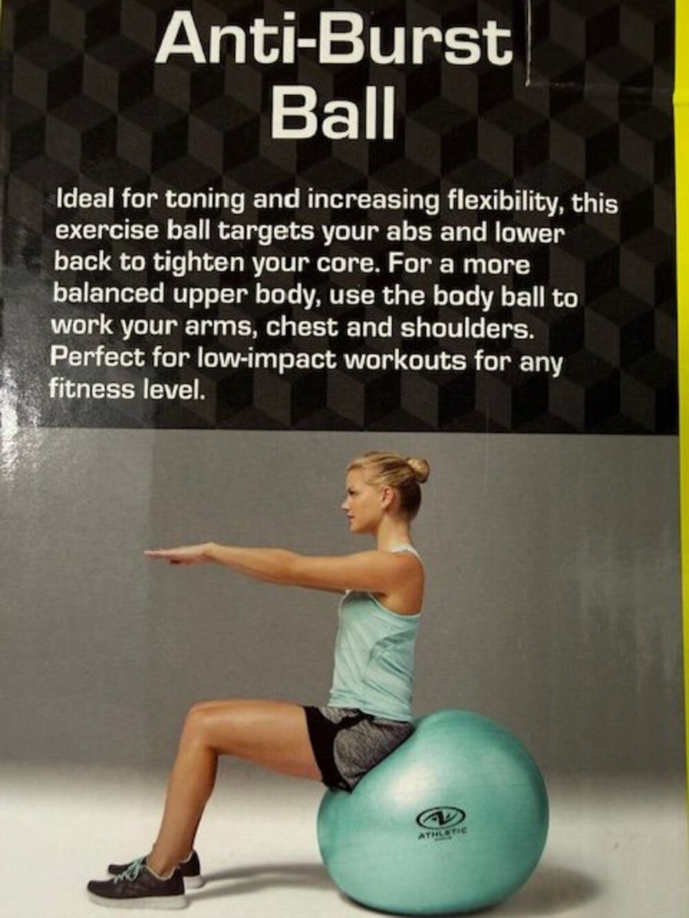 5pc Yoga Set Anti-Burst Ball Air Pump + GAIAM Yoga Block + GAIAM Yoga Mat + Tote - Picture 11 of 16